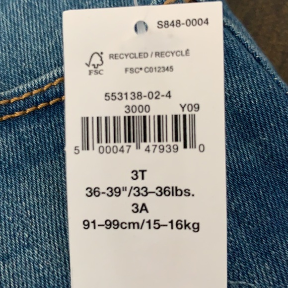 3T Denim Shorts with Lace Detail - Picture 7 of 7